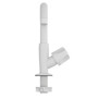 Imagen de CANILLA BAÑO BLANCA PLASTICA ALTA DE MESA 1/2" ORBE